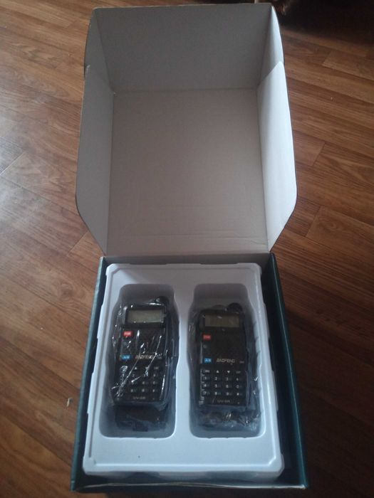 Радіостанція, рація BAOFENG UV-5R 2шт +допи