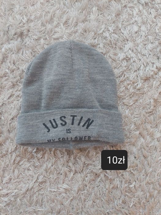 Czapka beanie Justin is my follower