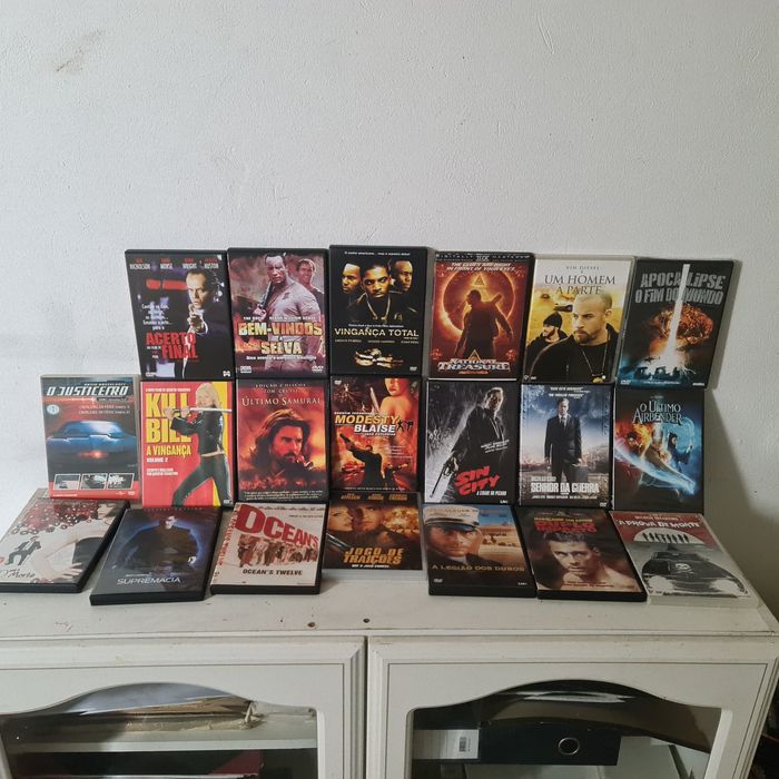 Vendo conjunto DVD