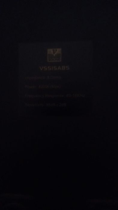 Colunas de som passivas VSSISABS 400 w