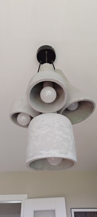 Lampa betonowa Karina 4 AZzardo AZ1030