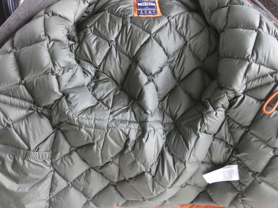 Casaco Abercrombie & Fitch Ultra Parka Laranja - Tamanho M