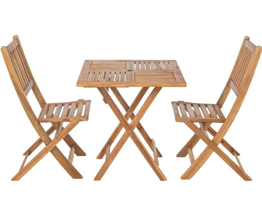 Conjunto Mesa de Refeição e 2 cadeiras