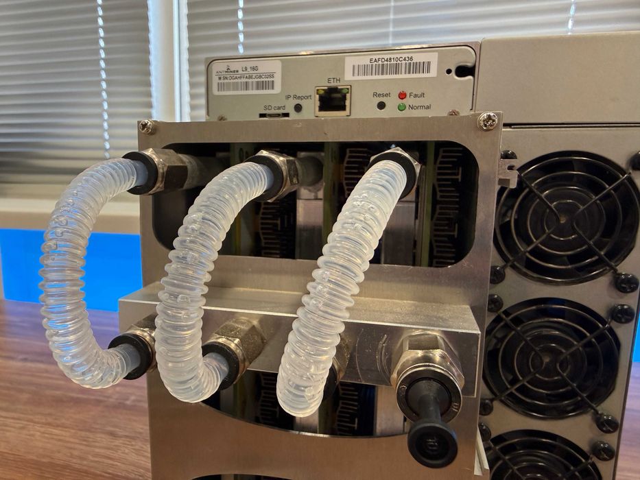 Наявність! Asic Antminer L9 Hydro 16 Gh на водоблоках + Гарантія, асік, майнер