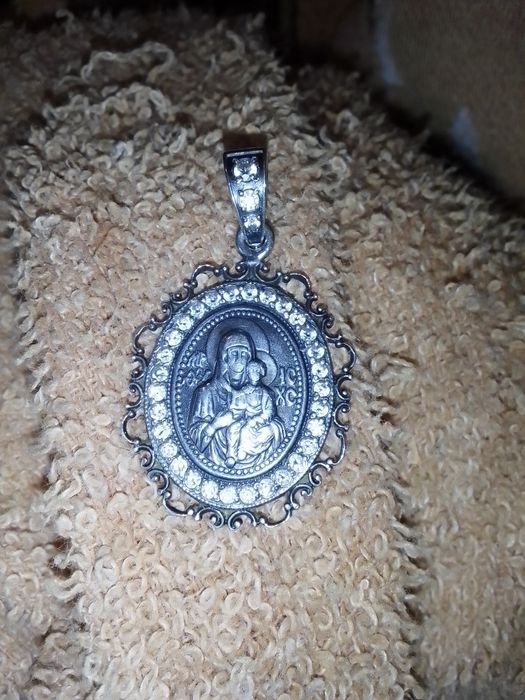 Кулон серебряный