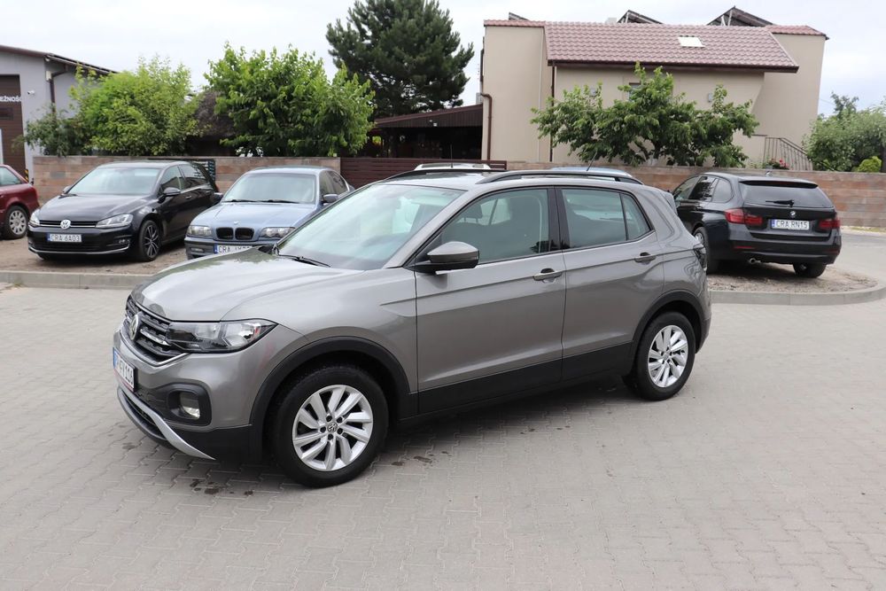 Volkswagen T-Cross 1.0 116km Klimatronik Tempomat Martwe Pole Udokumetowany Przebieg
