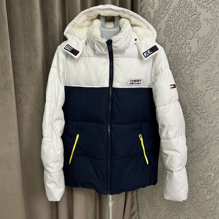 Мужской пуховик зимняя куртка Tommy Hilfiger (L)