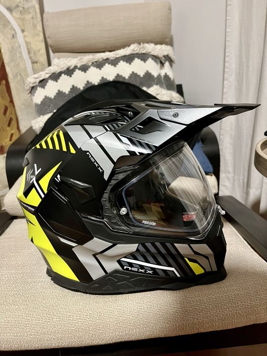 Capacete nexx x.wed2 (M) com sistema de comunicacao sena