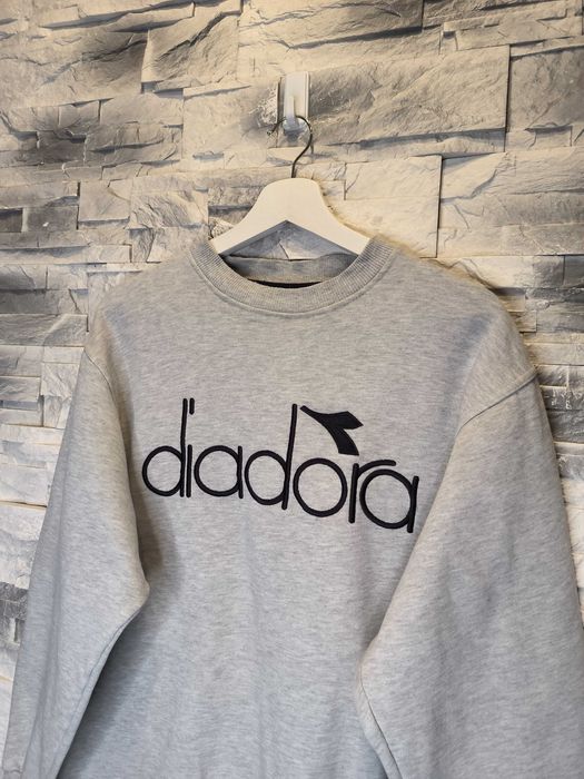 Bluza Damska Diadora Szara M Logo