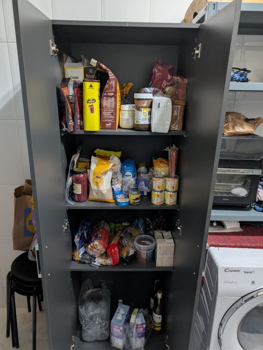 Móvel arrumação prateleiras