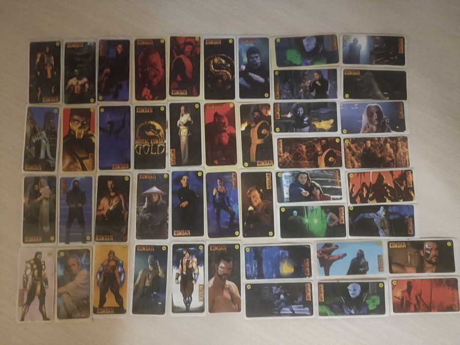 Наклейкі вкладиши Мортал Комбат 4