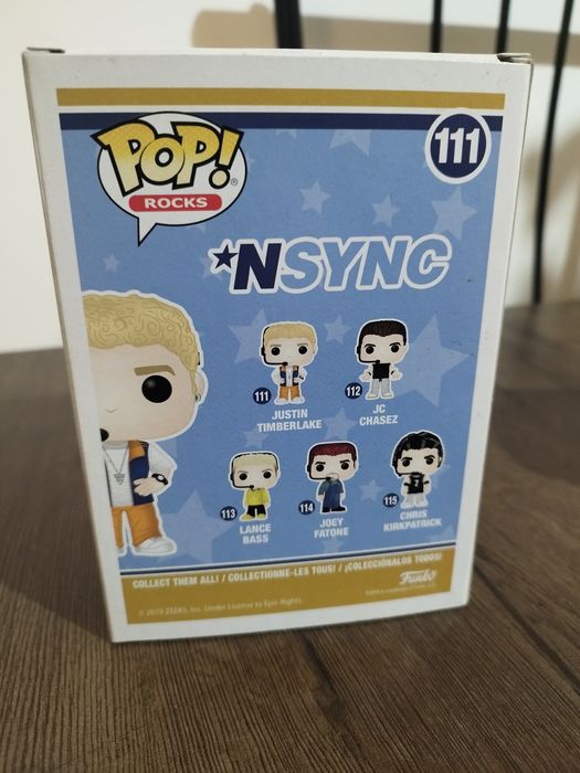 Justin Timberlake Funko Pop