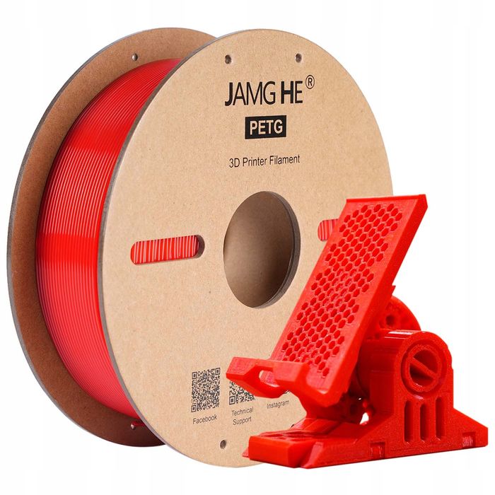 Filament Jayo Pet-G Red Czerwony Do Drukarki 3D Fdm