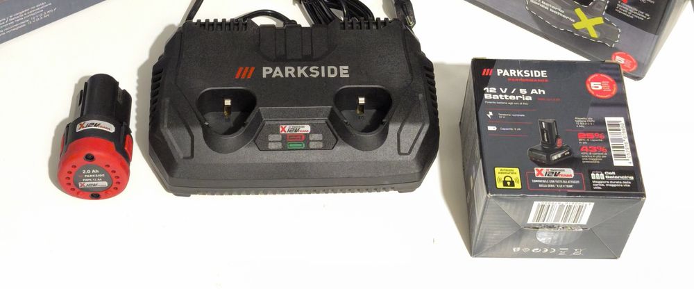 Aparafusadora Impactos 170Nm 12v Parkside Performance