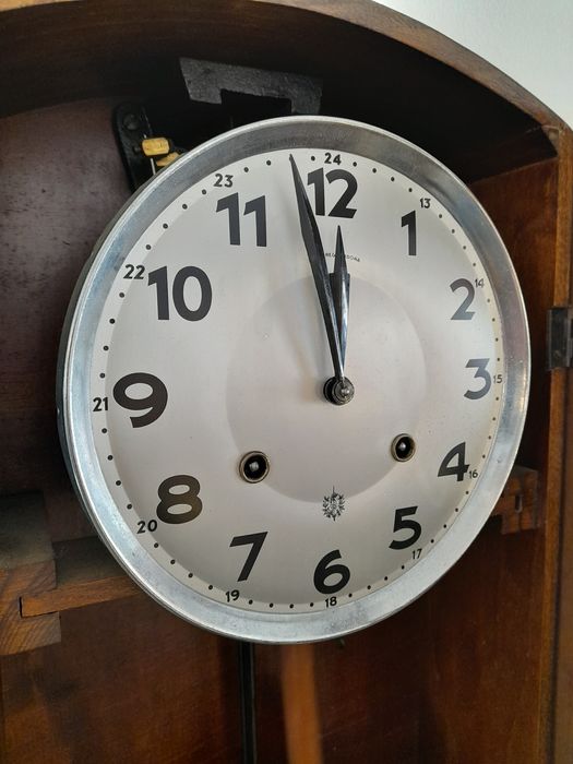 Relógio de Parede da Reguladora - anos 40/50 funciona Top