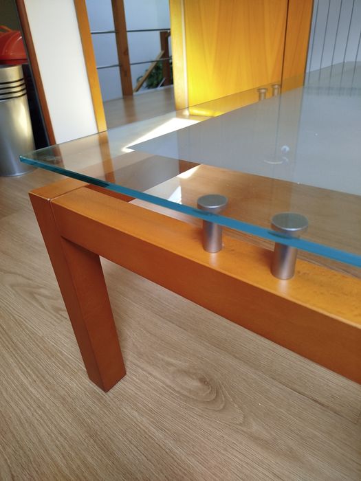 Mesa centro com vidro64739851724931122