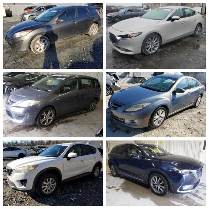 Запчасти Mazda 2 3 BK/BL/BM/BP 5 6 GG/GH/GJ MX-5 NA/NB/NC/ND CX-3 CX-5 KE/KF CX-7 CX-9 CX-30 CX-50 CX-60 CX-90 RX-8 Tribute двигатель
