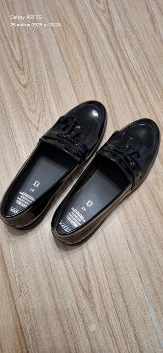 Лофери шкіряні Geox 41 на вузьку ногу