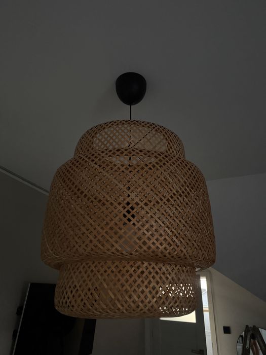Lampa wiszaca bambus, 50 cm