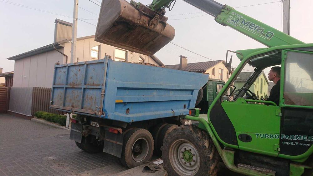 Послуги навантажувача телескопічного