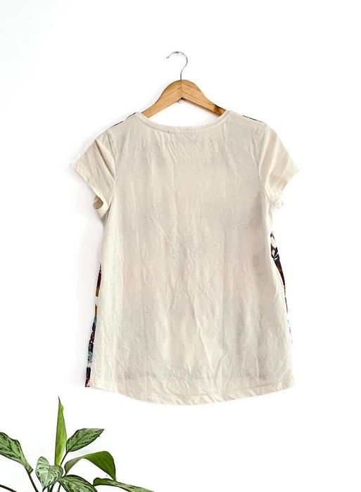 T-shirt Tom Tailor mulher M Floral elegante primavera/verão