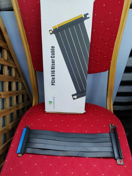 Kabel Riser PCIe 4.0 x16 adapter portu rozszerzeń karty graficznej GPU