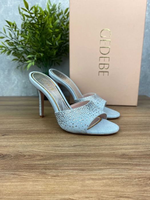 Gedebe Gigi 80 Denim r. 38 – luksusowe jeansowe szpilki