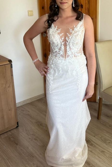 Suknia ślubna rybka syrenka