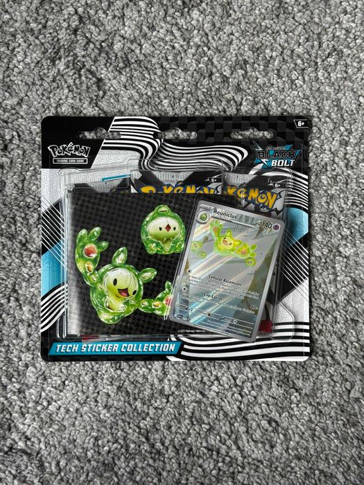Pokemon TCG - Black Bolt Tech Sticker Collection