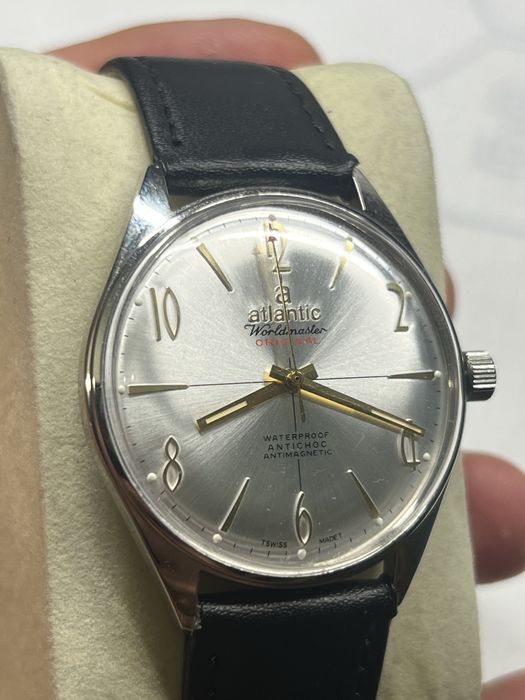 Zegarek Atlantic Worldamster 17J idealny stan