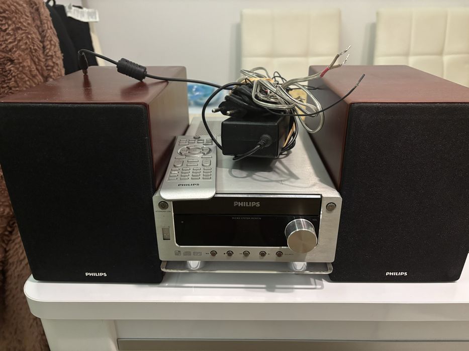 mini wieza jak kino domowe philips mcm770 rds mp3 oryginal