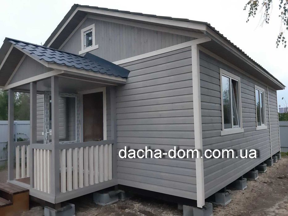 Дачні, каркасні модульні будинки