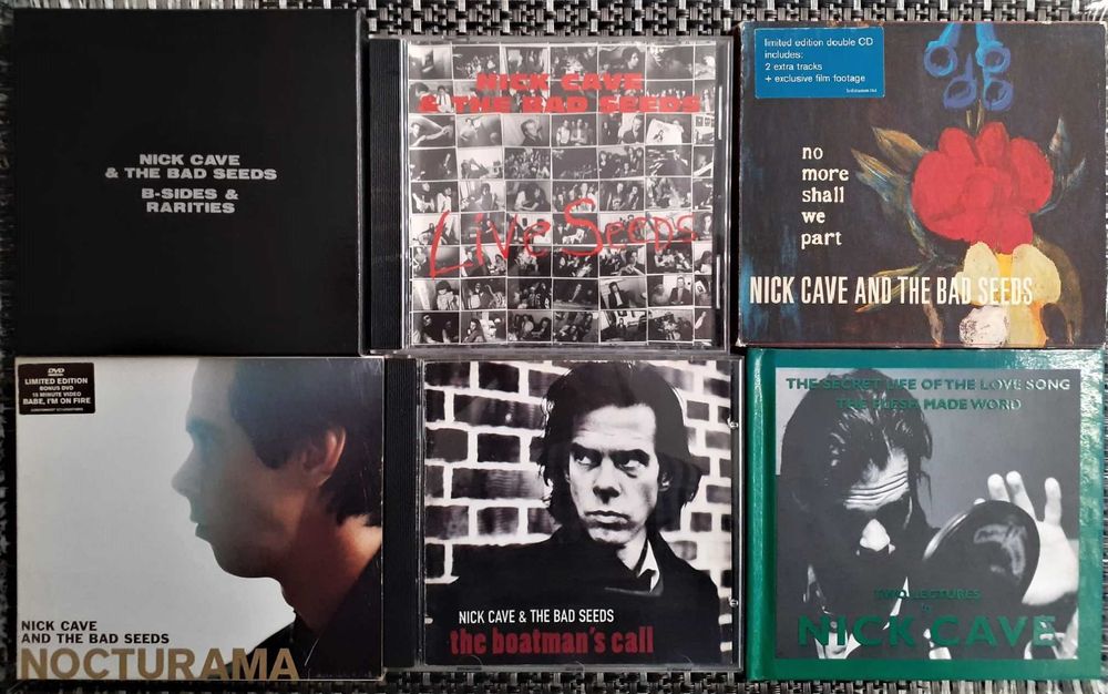 Nick Cave & The Bad Seeds - 7 CDs - Raros - Muito Bom Estado