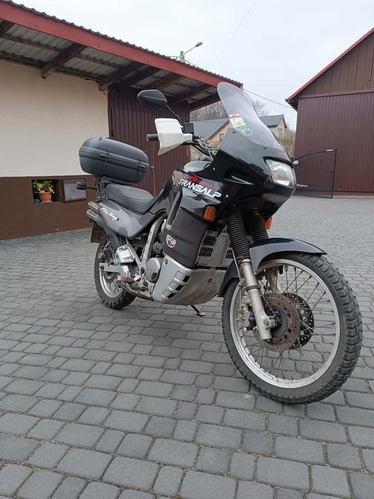 .Honda transalp.