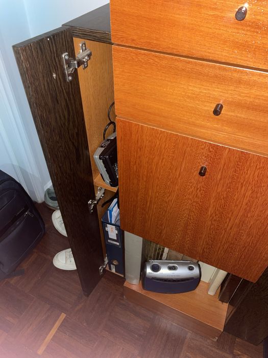 Consola em madeira panga panga