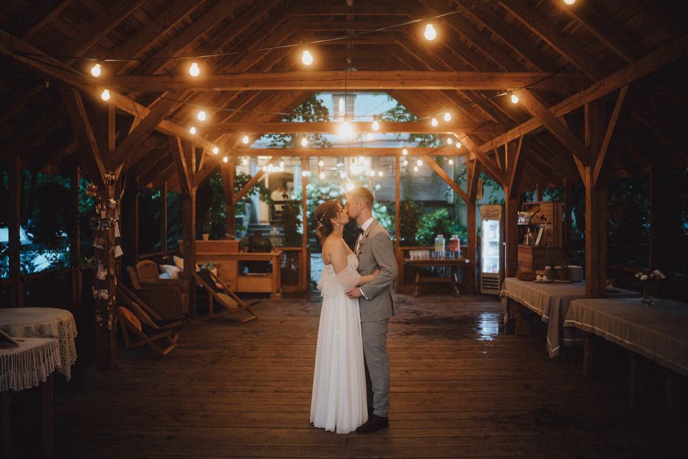 Suknia ślubna glam-boho