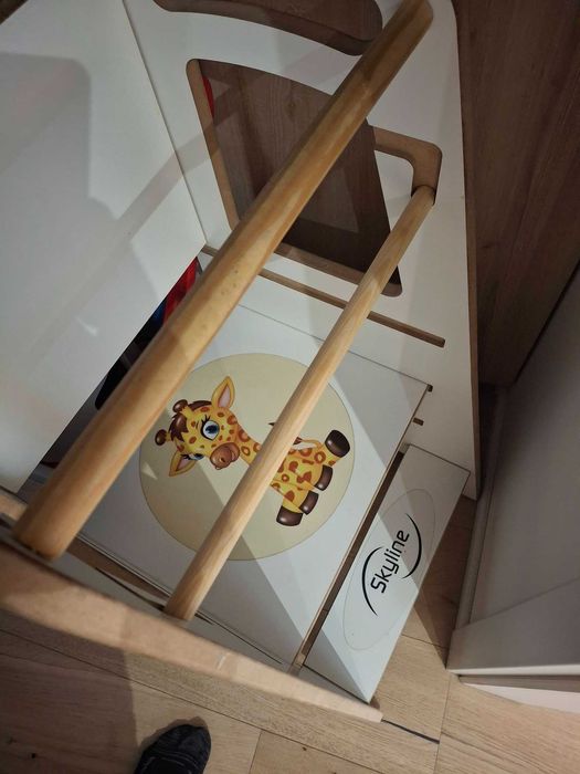 Pomocnik kuchenny - Kitchen Helper dla dziecka 2w1 Tablica, Solidny Biały