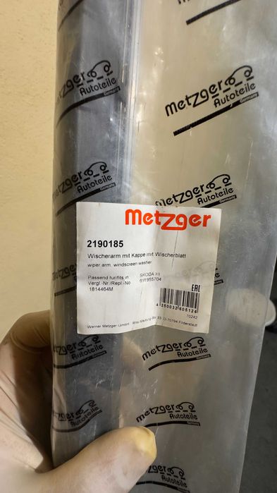 Braco limpa-vidros traseiro Skoda Fabia I 1999-2008 6Y0955425 / 6Y6955704 / 6Y6955435 / 6Y6955707