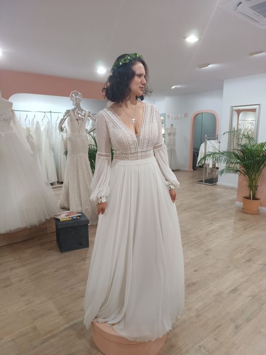 Suknia ślubna w stylu Boho