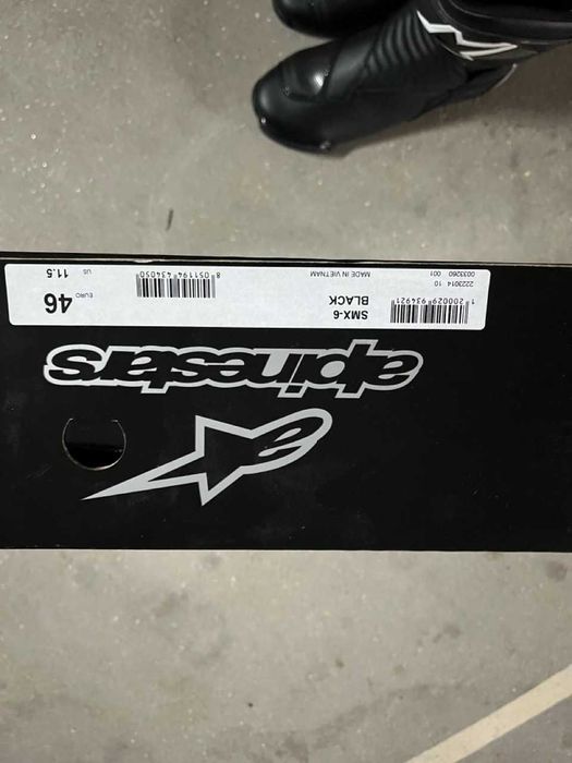 Botas de motociclismo ALPINESTARS *sem uso*novas*