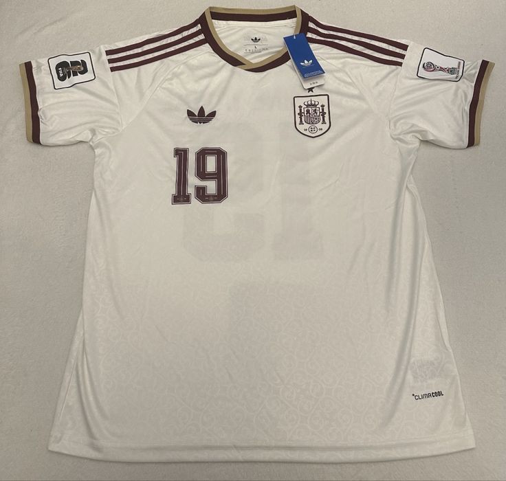 Koszulka Hiszpanii (Biała, adidas Original)