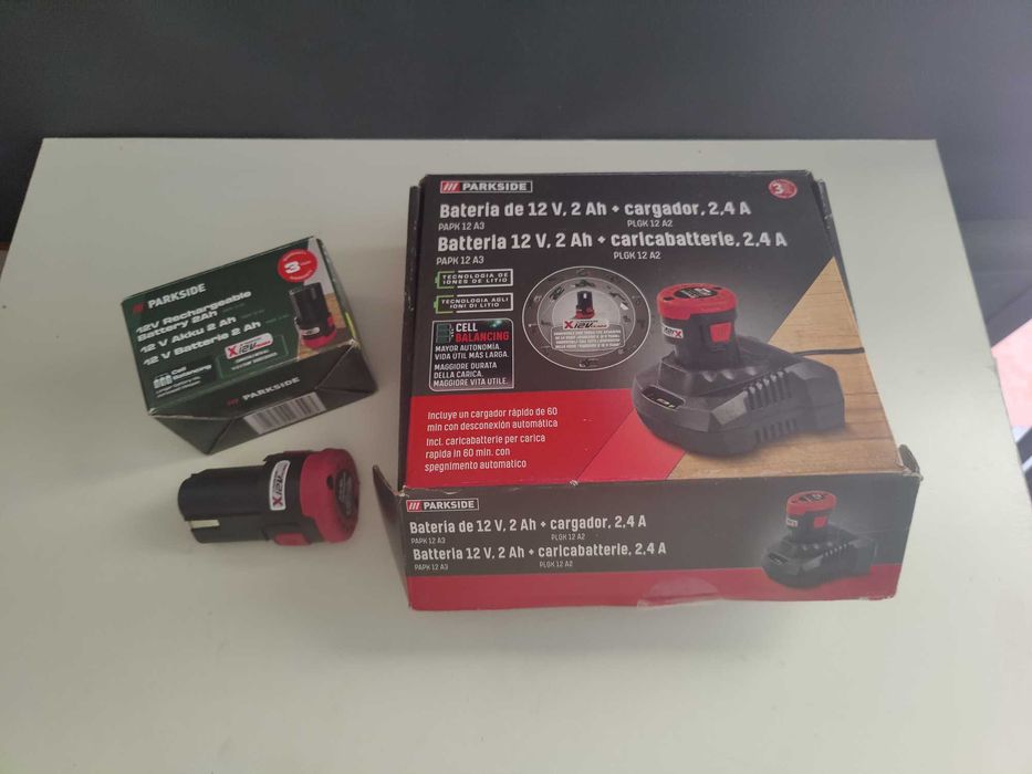 carregador parkside 12v