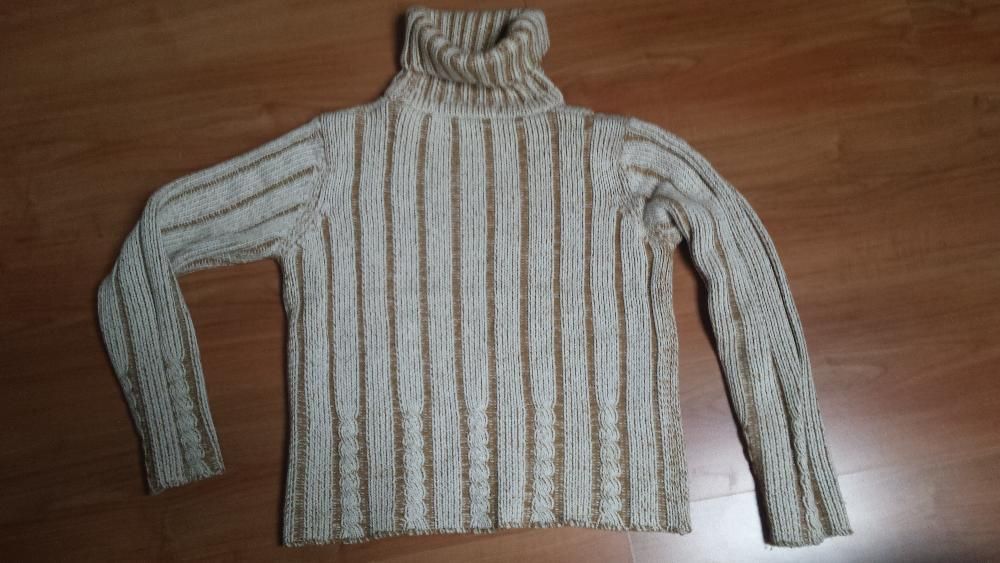 golf , sweter , beż