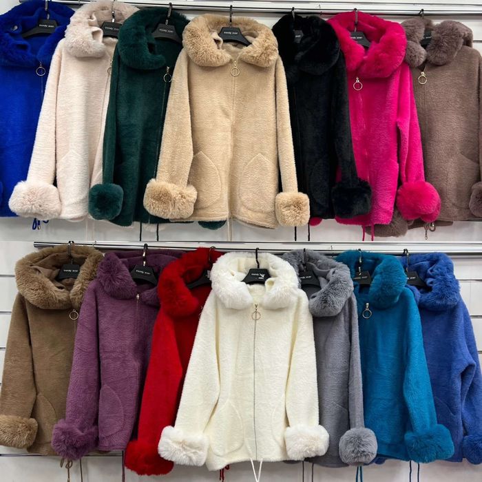 Kurtka,bomberka Alpaka z futerkiem