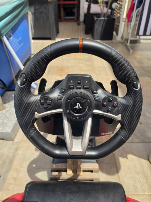 Hori Racing Wheel Apex PS4/PS3/PCS cadeira artesanal com regulação