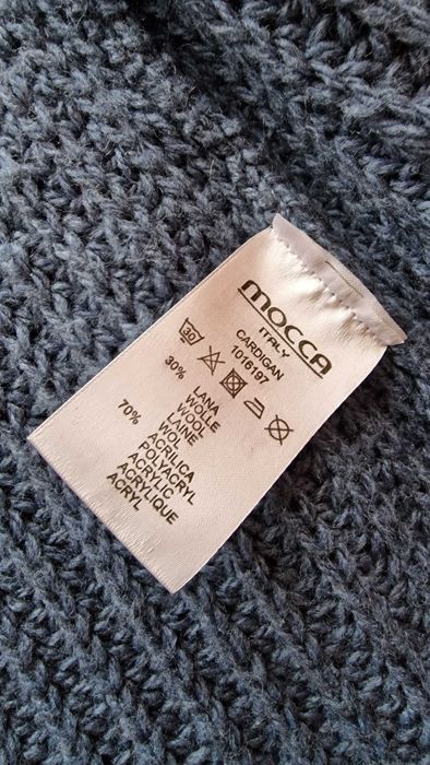 Długi sweter Mocca Italy S/M