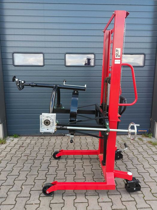 Wózek podnośnikowy do beczek i przelewania płynów DA450