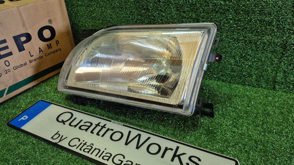 Otica Farol Esquerdo Ford Transit 1995 a 2000 Ref. 431-1151L-LD-EM NOVO DEPO