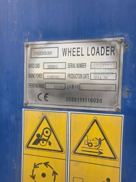 Ładowarka kołowa Zamiana