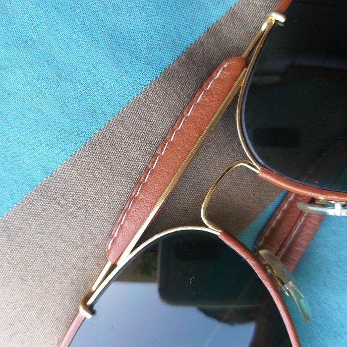 Oculos Ray Ban em pele